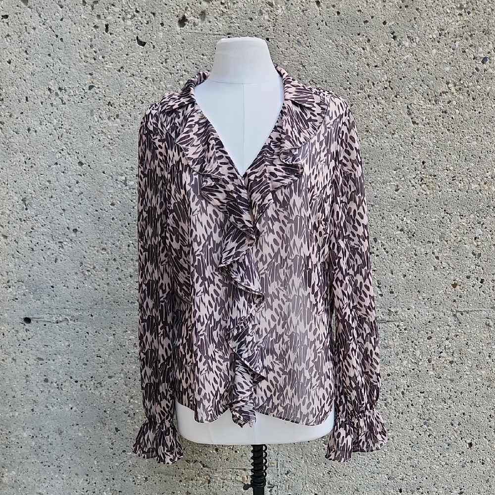 TED BAKER Ruffle Blouse